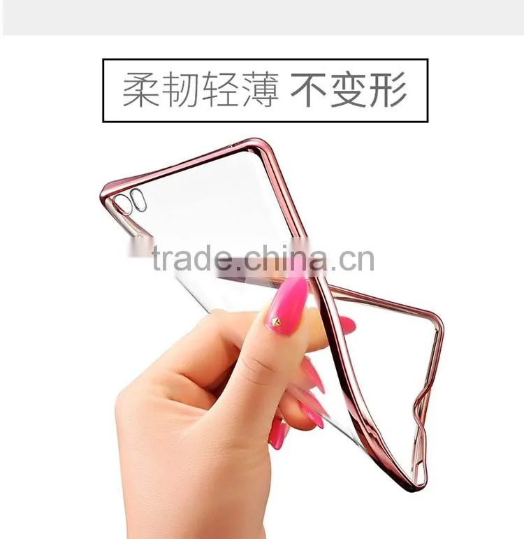 Keno Crystal Clear Transparent TPU Silicone Soft Cover Case for Xiaomi Mi 5
