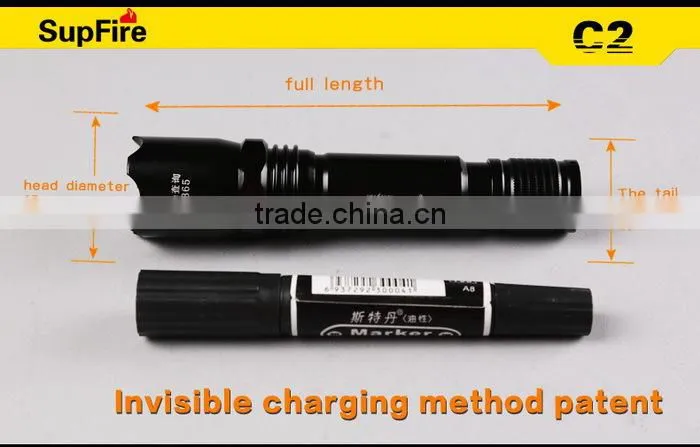 LED Long Range Flashlight Torch