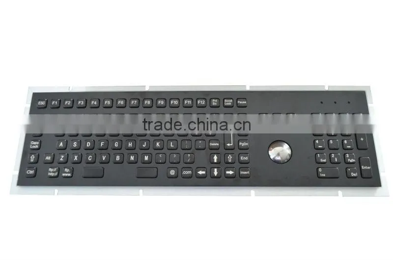 Custom metal keys keyboard with function keys and numeric keys