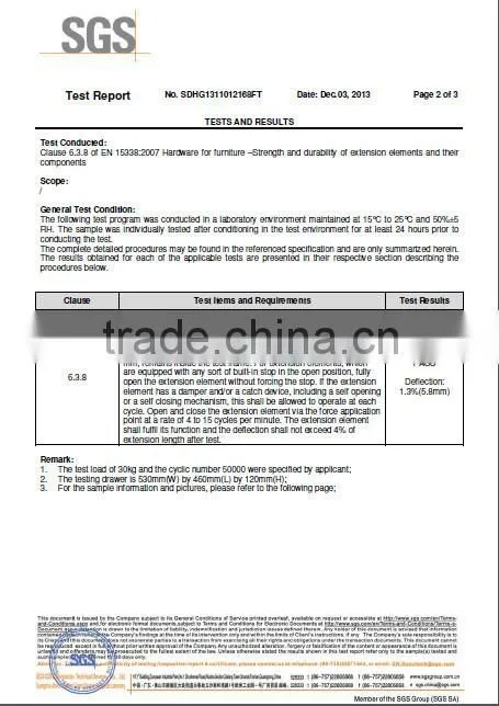 Full Extension ball bearing slide