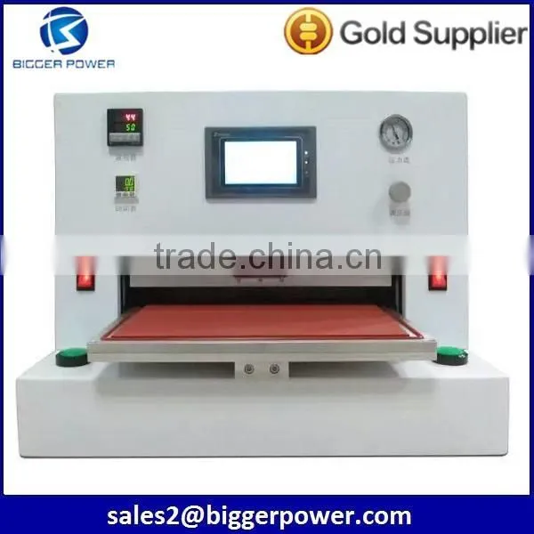 16 inch lcd mobile phone screen repair vacuum laminating
