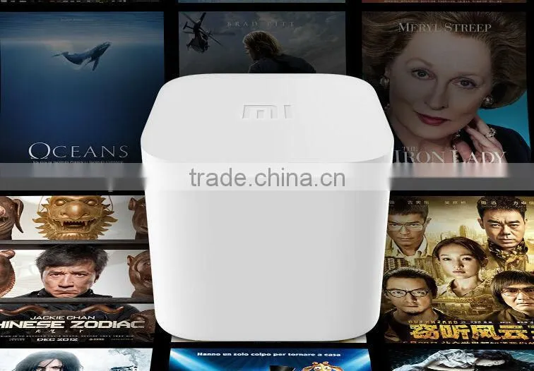 Original Xiaomi Small TV Box HD MT8685 Quad Core 1.3GHz 1GB DDR3 4GB eMMC Android 4.4 Smart 1920*1080P Xiaomi TV Box