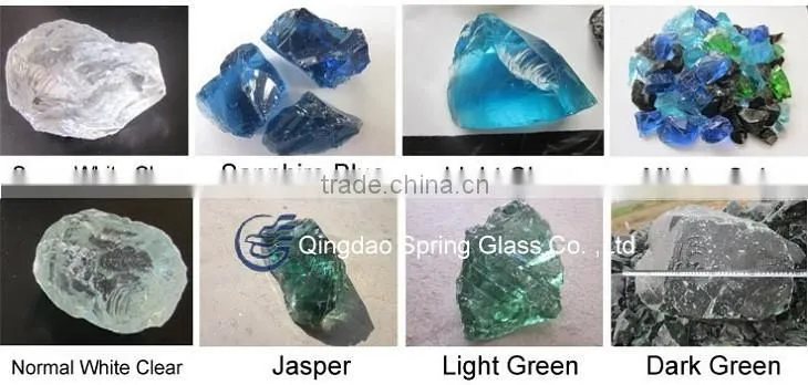 landscaping crushed glass rock