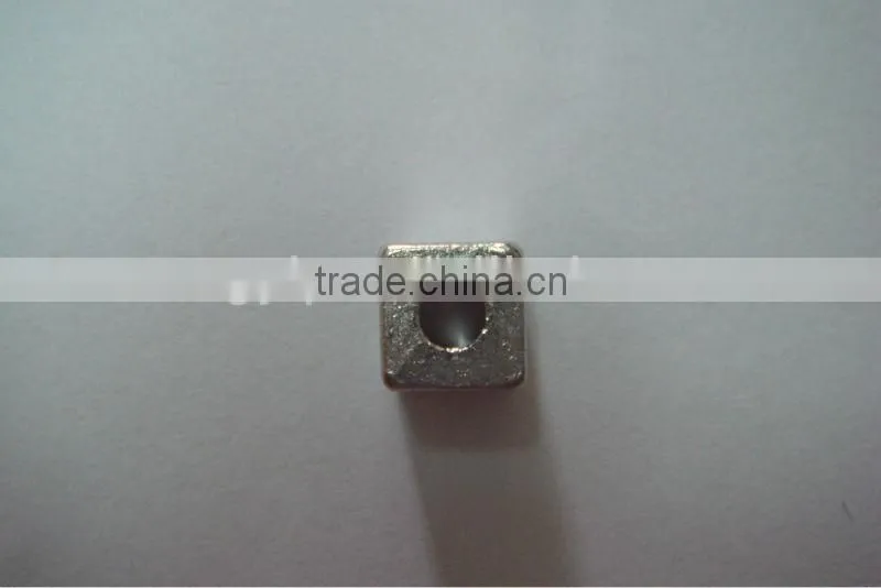 8mm*7mm metal square bell stopper