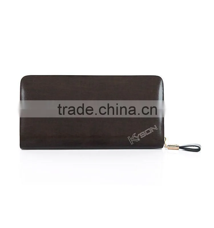 Mens leather clutch bag premium money clip wallet for men