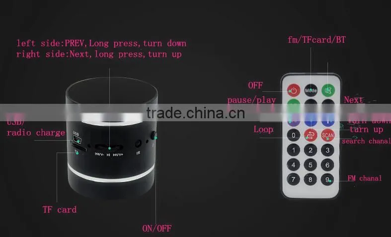 sound controlled vibrator 360 boombox original vibration speaker