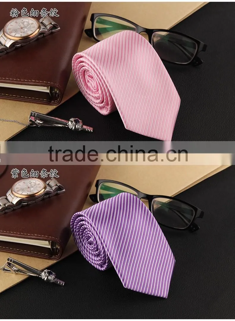 2016 high qulity latest design italian style men silk ties for wedding groom men skinny ties wholesale in China