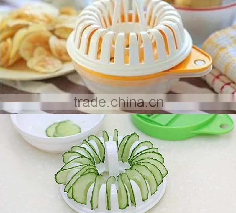 Baked potato maker chips slicing