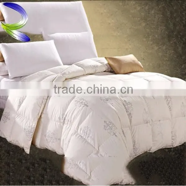 Fashion design cheap price winter bed down quilt duvet