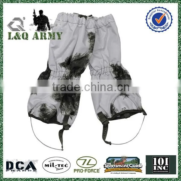 Military Camo Gaiter Boot Legging Leather Gaiters