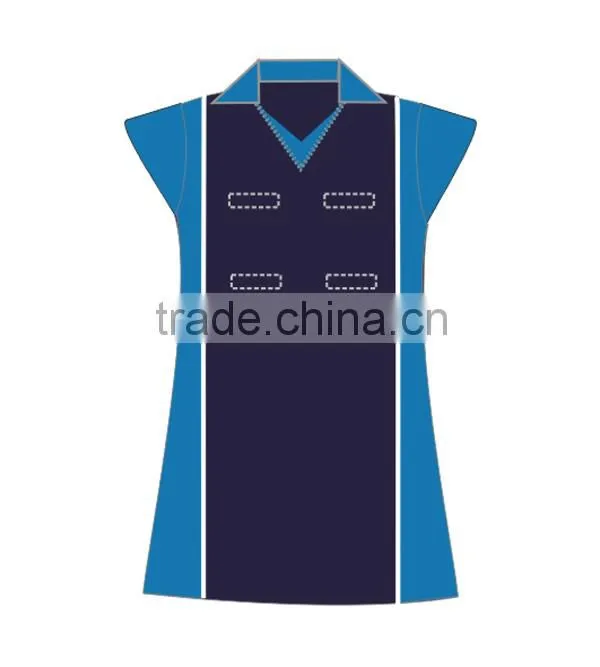Custom made special design netball dress high quality and cheap price