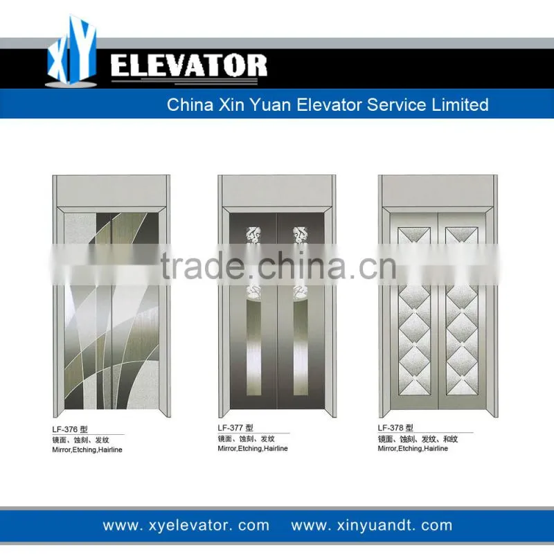 XY Elevator Automatic Door Panels Etching Door Panels