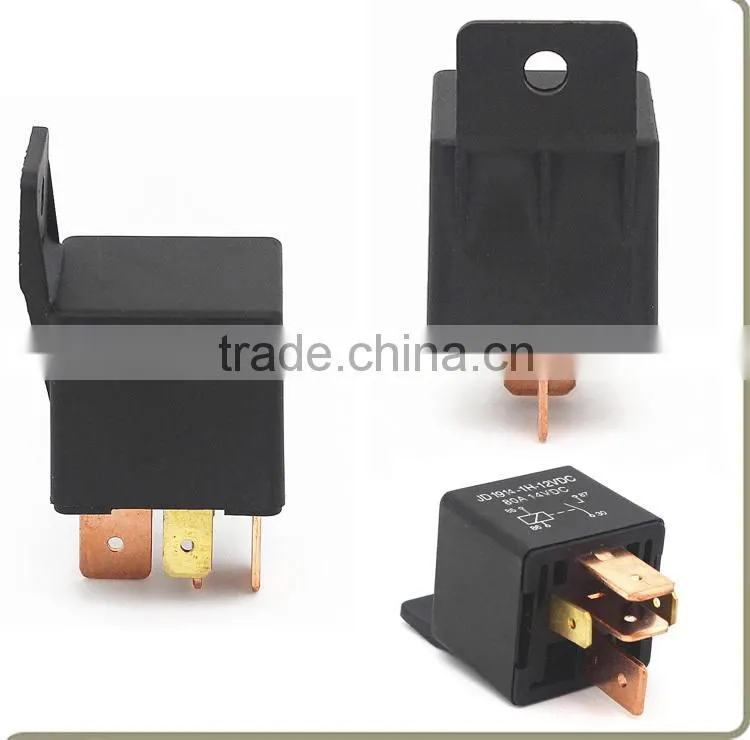 Factory supply copper material waterproof car relay 4PIN 80A