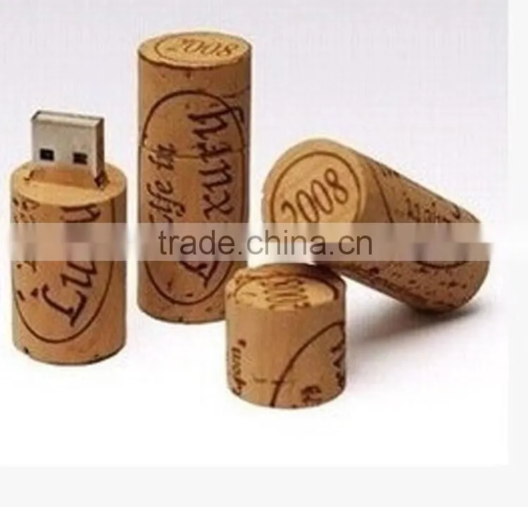 Mini wooden wine bottle shape usb flash memory drive 4gb Bottle Cork USB Drive Wine Champagne Cork Usb Stick