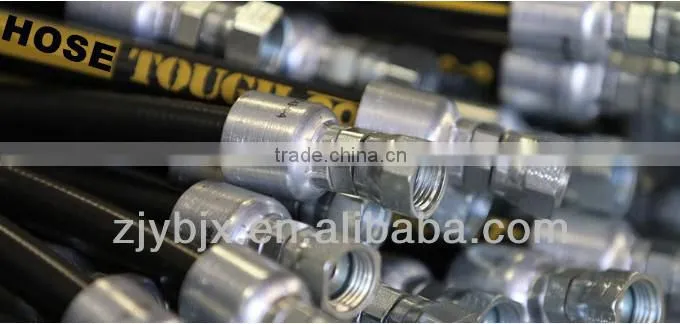 SAE 6000 PSI Flange L.T, Hydraulic hose fitting, carbon steel