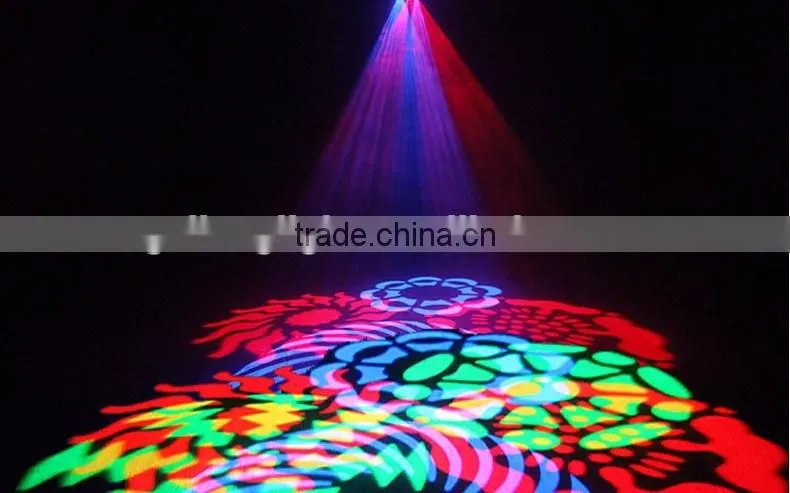 RIGEBA hot selling 8Leds 3W RGBW 4IN1 LED Eight Eyes patterns light/effect light