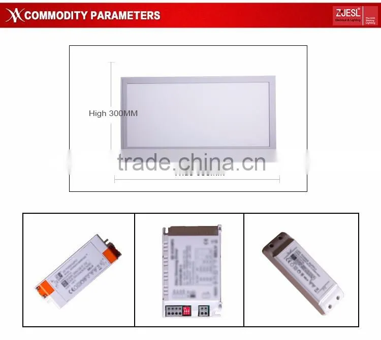18w led panel light 300*600 CRI>80 Surface mounted