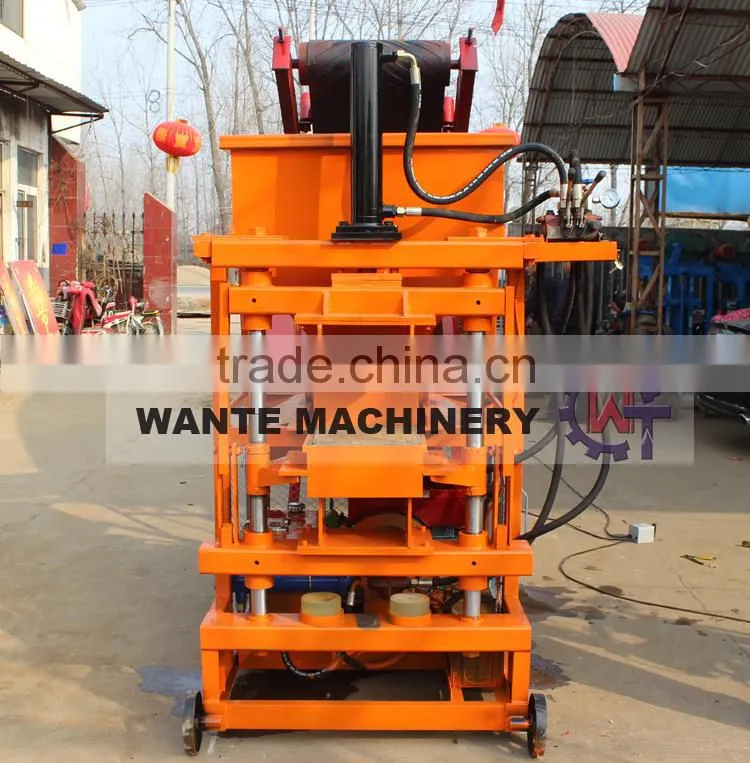 WANTE BRnd WT1-10 alibaba best seller hot selling clay Interlocking brick machie