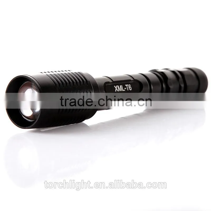 Mini Handy Portable Outdoor Zoomable Adjustable Focues LED Flashlight CRE E 3 Mod Torch Light Lamp