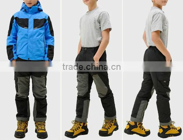 Colorful kids snowboard pants