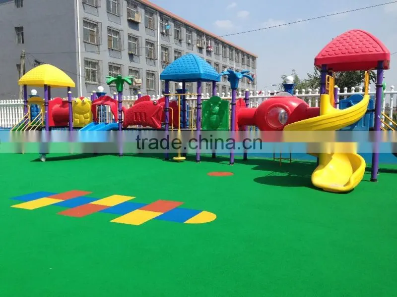 Full pour EPDM athletics track surfacing for professional playground