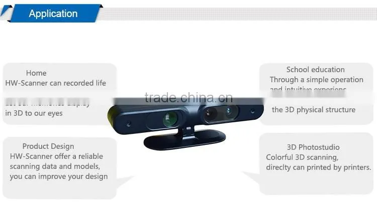 High Precision Portable Design 3D Scanner For 3D Printer For 3D Scanning