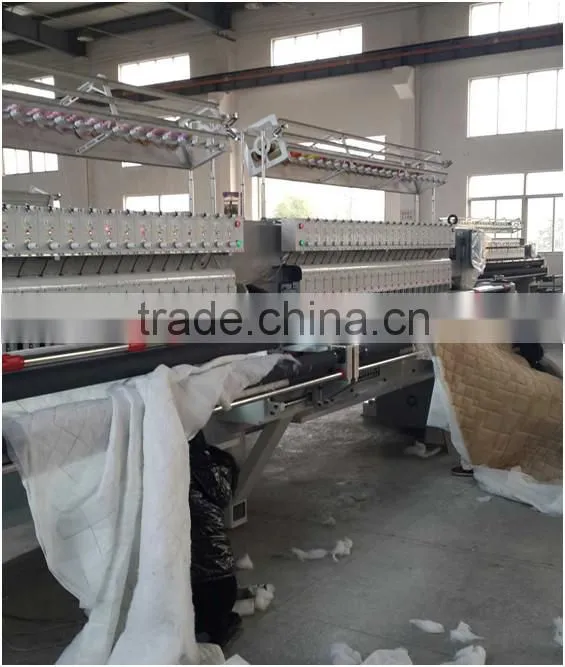2015 New! Double Roller quilting embroidery machine price