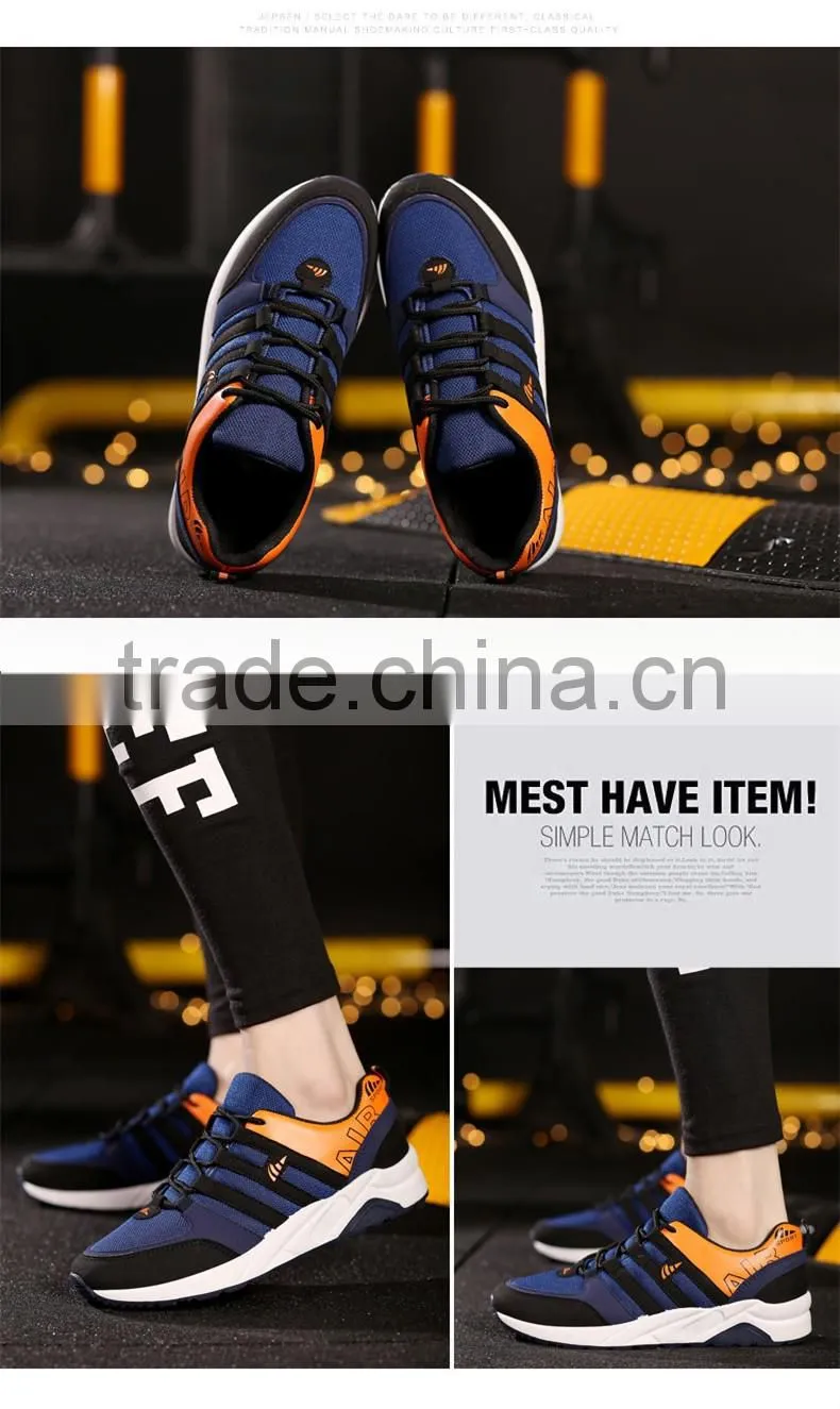 Wholesale in China #39-#44 Mesh Fabric sports running shoes for men
