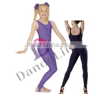 C2617Girl stirrup tank ballet dance unitard kids gymnastic unitard spandex unitard costumes ballet unitards for sale dancewear