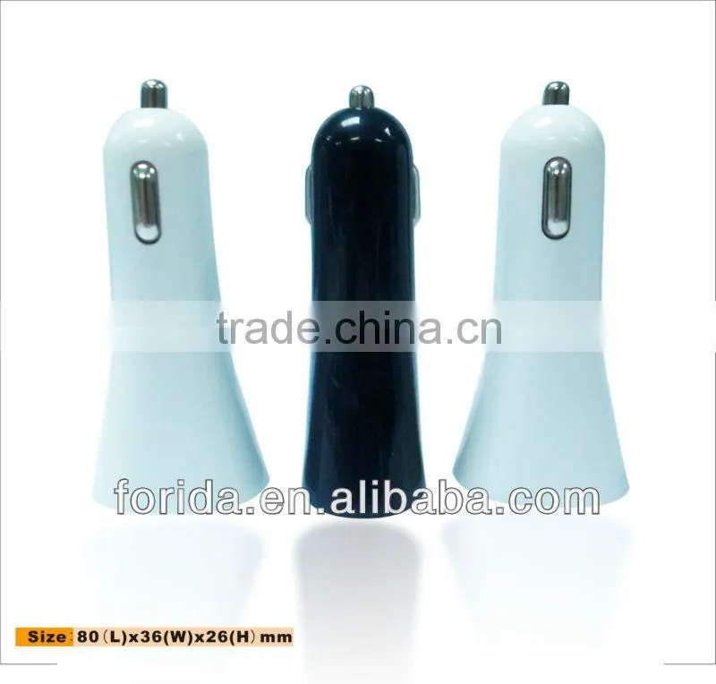 new arrvial 5V 3.1A double usb car charger