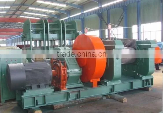 High efficient waste tire tyre recycling grinding machine