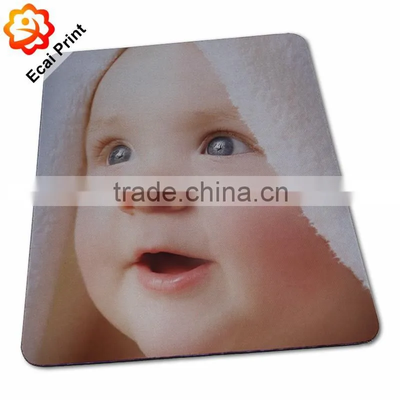 nice high quality heat transfer printed custom made mouse pad