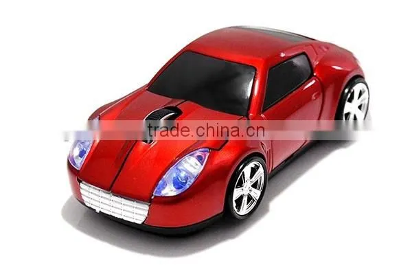 2.4ghz sport car shaped wireless optical mouse