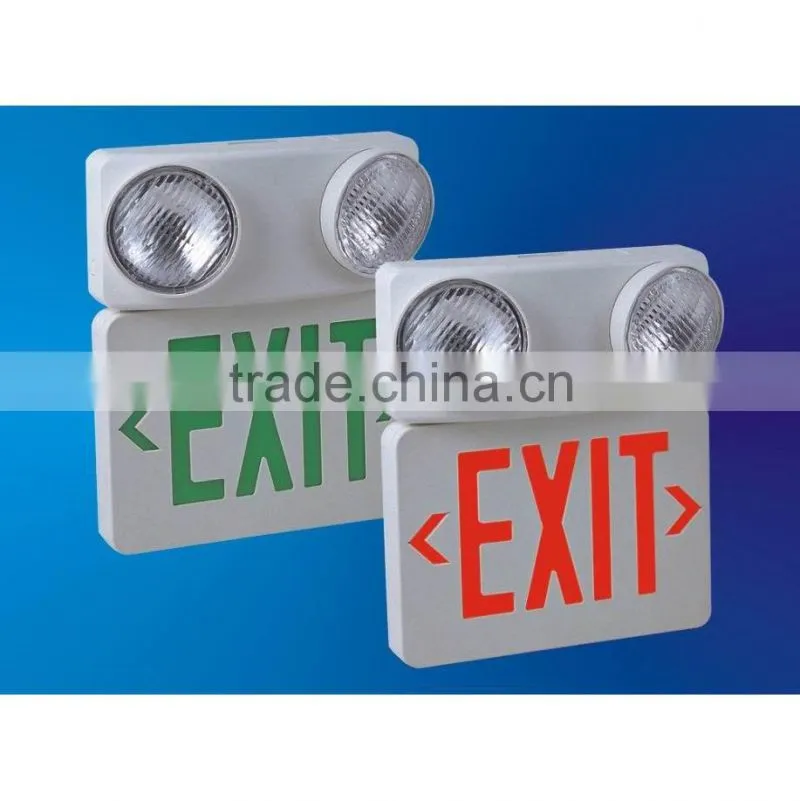 UL recessed exit sign