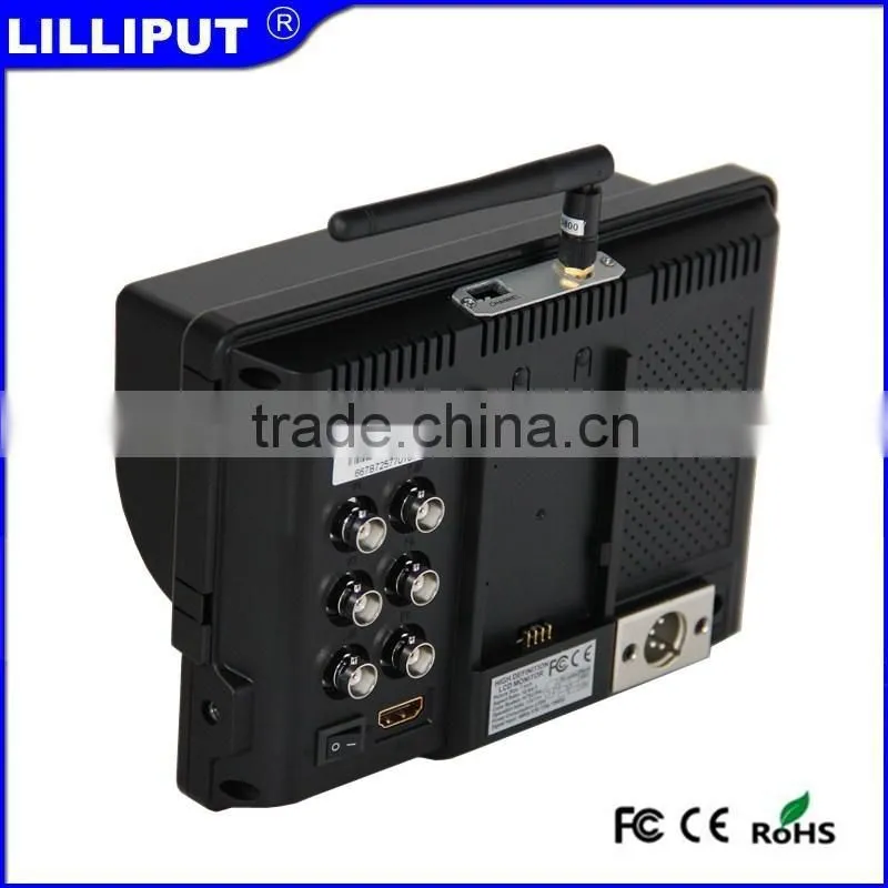 Lilliput Built-in 5.8ghz wireless av receiver 7 inch FPV Aerial Photography Monitor