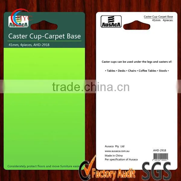 supplier customized colorful paper packaging card