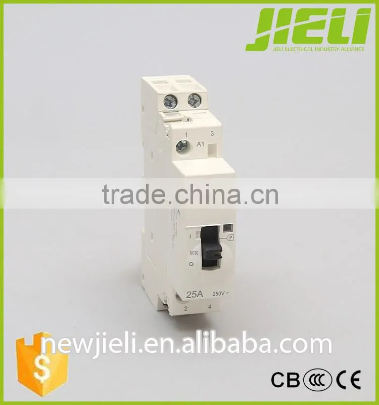 high quality 2NO 25A manually-operated Household mini Contactor