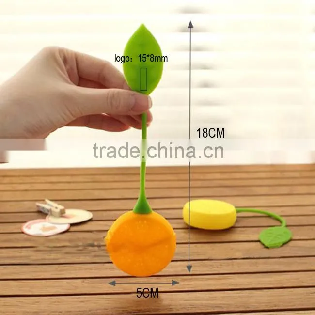 FOOD GRADE SILICONE LEMON TEA INFUSER