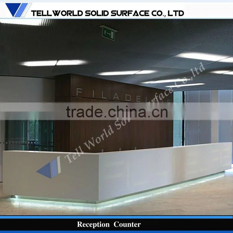 Modern Design Solid Surface Reception Table MART-114