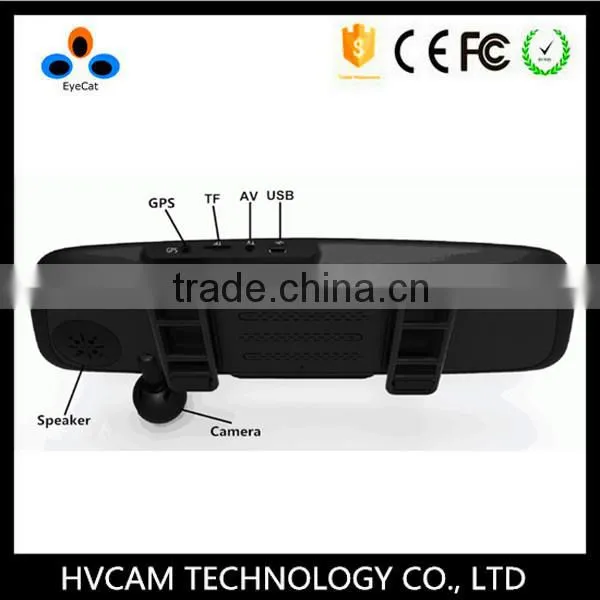 Anti-shaking HD 1080p Car Rearview Mirror Camera Dvr