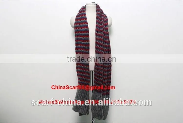 Wholesale knitted wool scarf women