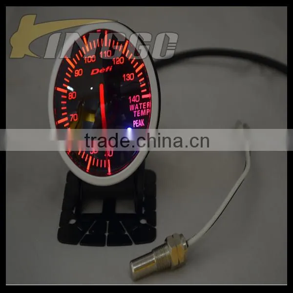 BF Series 60MM Auto Racing Gauge With White and Red Light