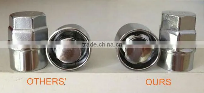 cone seat locking lug nut/ wheel locks
