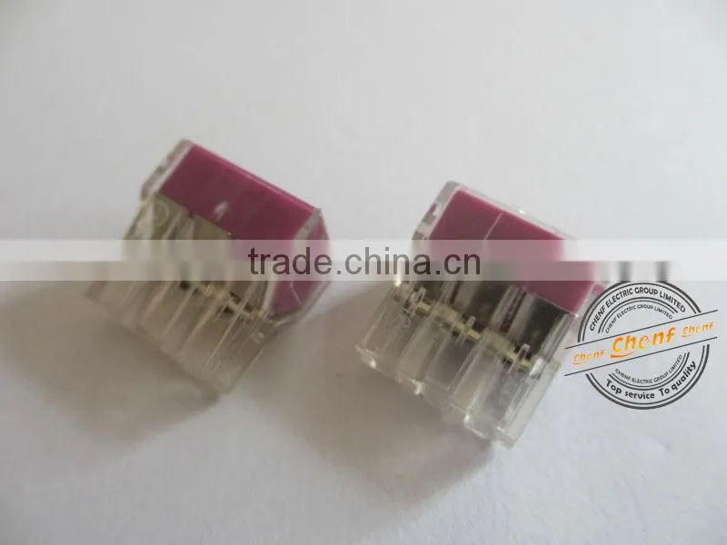 High Quality Push-in 6 Pins Wire Connector For Building