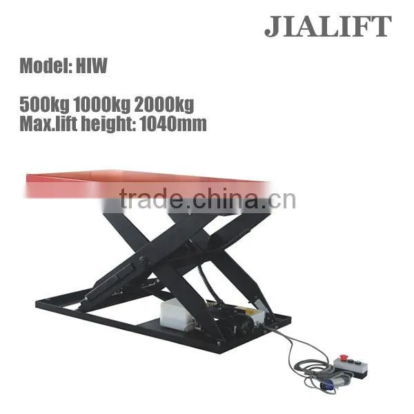 scissor lift table HIW Series
