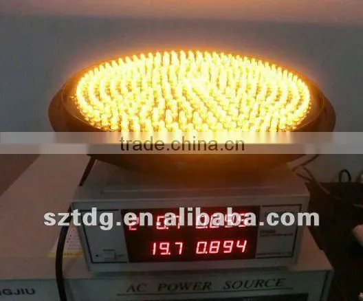300mm waterproof PC Housing RED led traffic sigal light