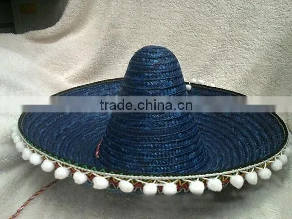 New Design Custom Sombrero Straw Hat For Sale
