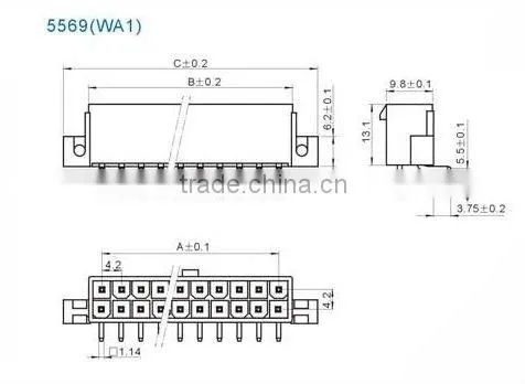8-pin molex power connector