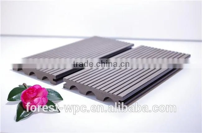 tiles for pools prices 140*23*2200mm wave board high density wpc composite wood deck covering