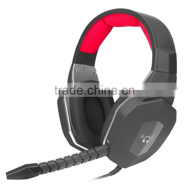 red cushion and components red headphone for xbox one/ps4